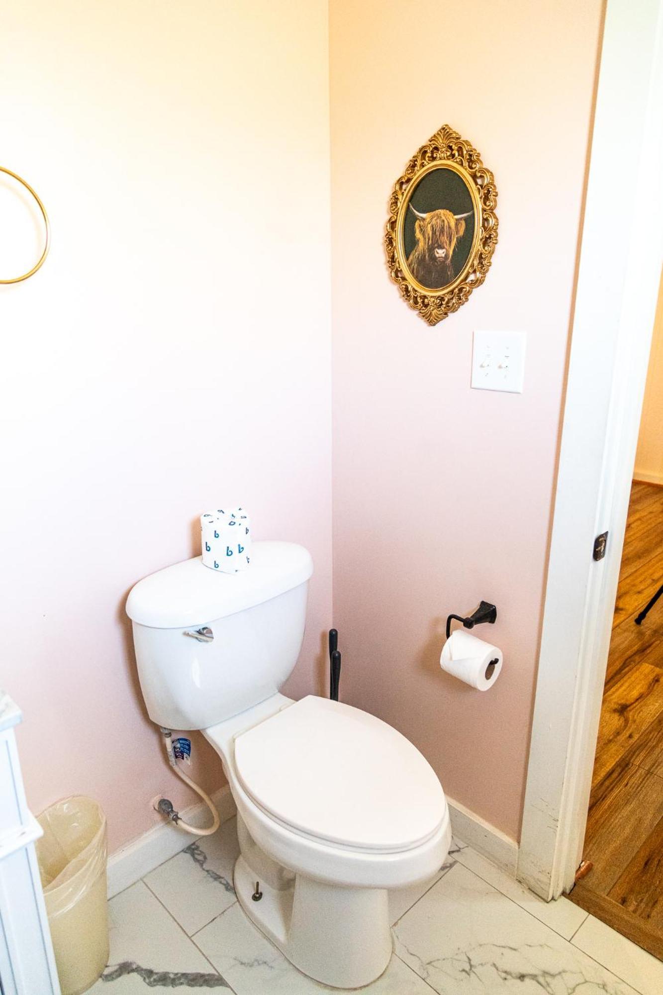 Sagebrush Inn Tombstone Værelse billede A toilet with a toilet paper holder
